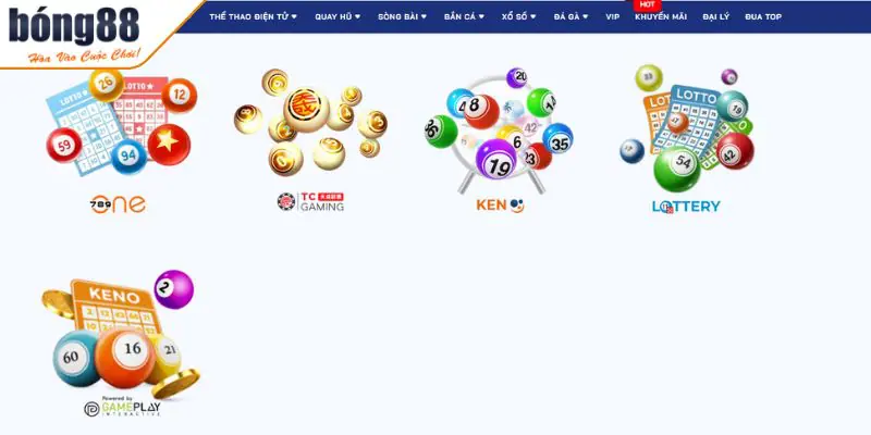 Xổ Số BONG88 – Sảnh Game Hàng Đầu Từ Nhà Phát Hành Uy Tín 3 Loại hình nhanh hấp dẫn